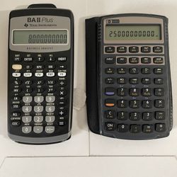 Calculators  Hp Texas Instruments 