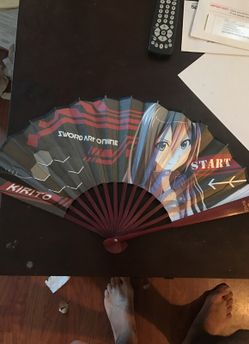 Sword Art Online Decorative Fan