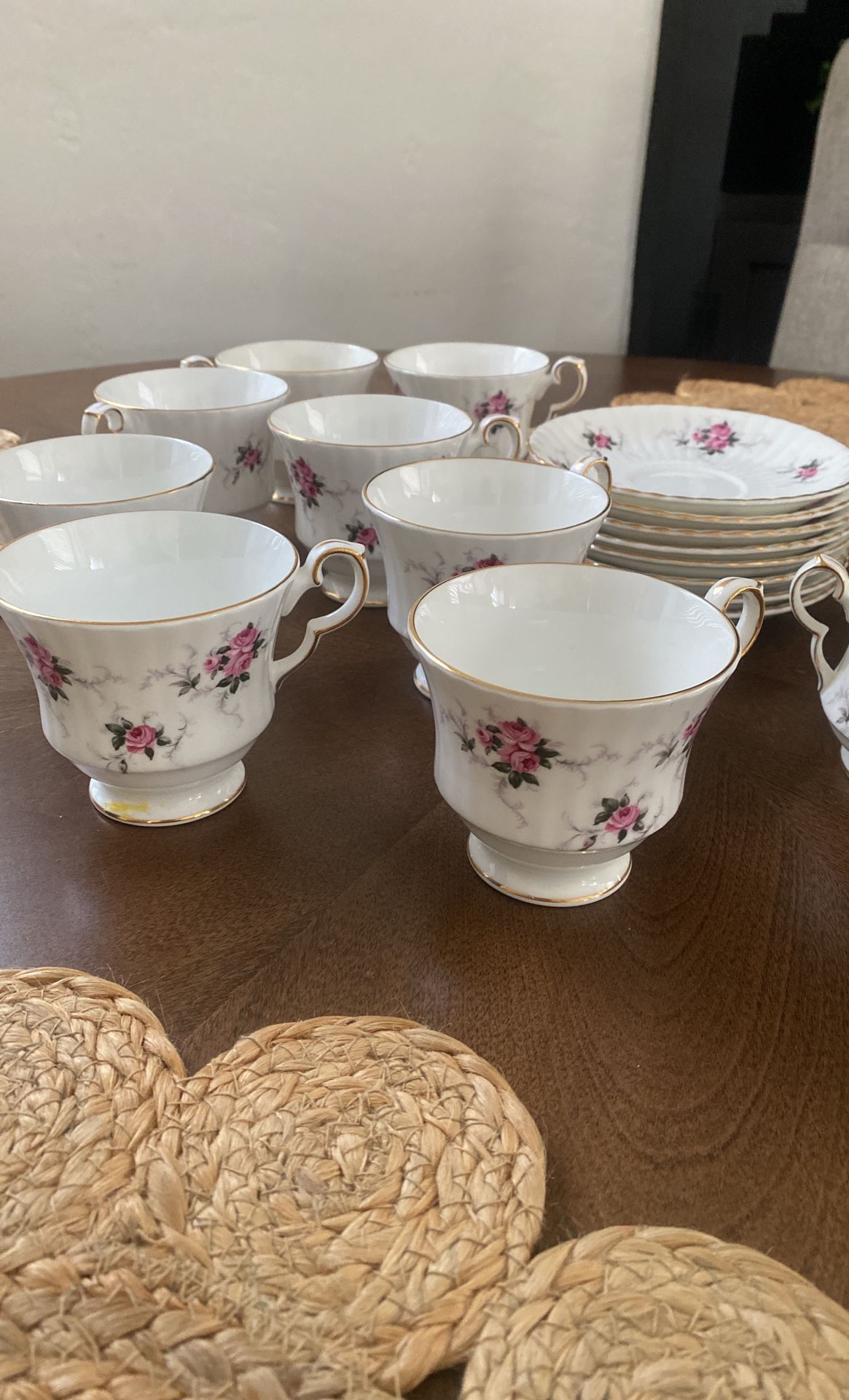 Princess House Exclusive Hammersley Fine Bone China Teacup & Saucer - Made in England