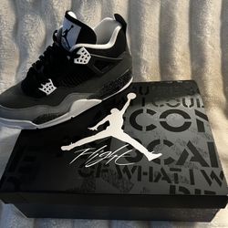 Mens Size 12 Retro 4 Fear Jordan Shoes