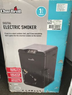 Char broil digital electric smoker (NEW)