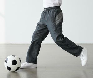 Champion Gray Fully Mesh Lined Trainers Soccer Workout Unisex Pants  Size Medium 8/10