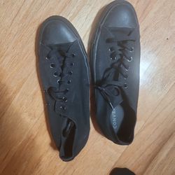 Size 13 Black Converse 