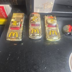 3 Macdonal Collectible Cars
