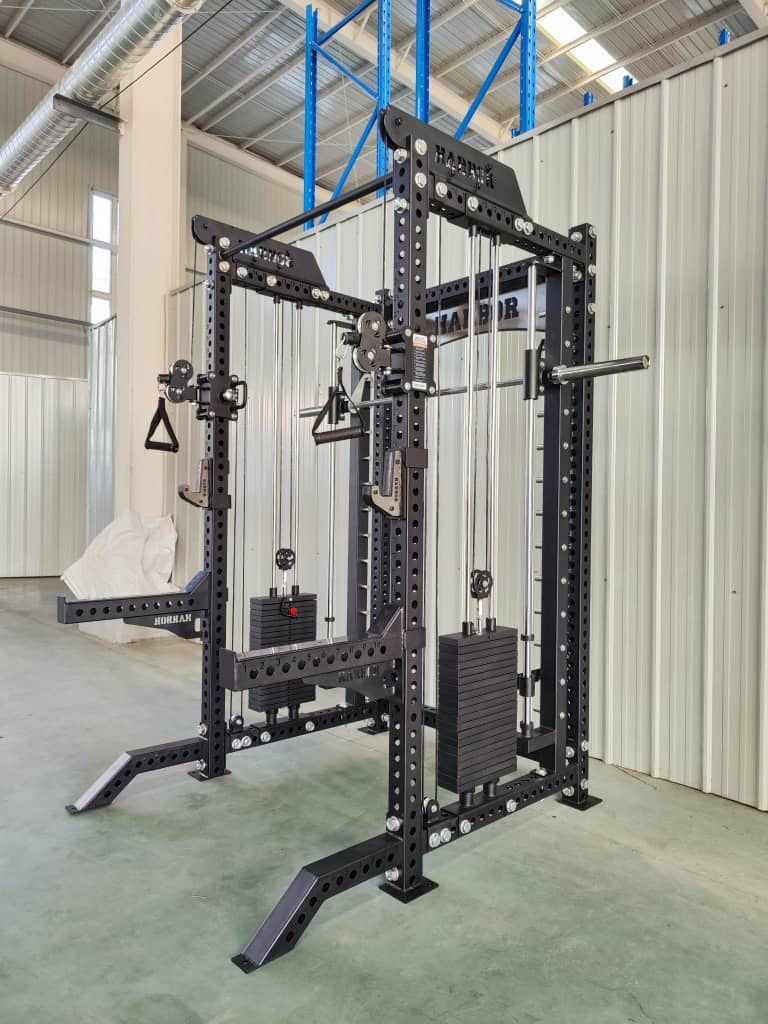 New Squat Rack Functional Trainer & Smith Machine Combo Rack | 400lb Weight Stacks | Attachments Included | FREE DELIVERY | FINANCING AVAILABLE |