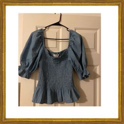 Denim Top Size XL