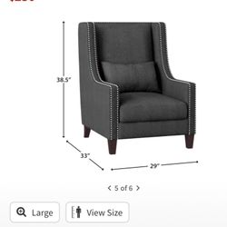 Wingback Arm Chair