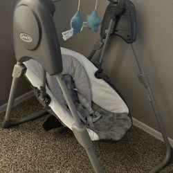 Gray Baby Swing - GRACO 