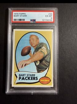 Bart Starr 1970 PSA 6!!!