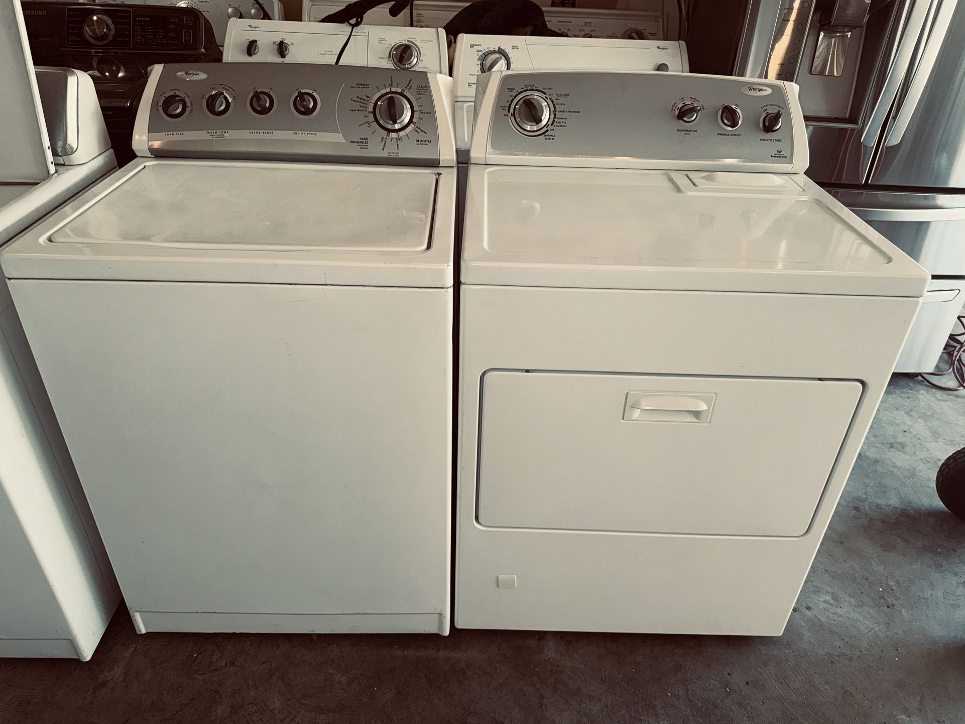 Whirlpool Washer And Gas Dryer Works Perfect 3 Month Warranty We Deliver 