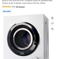 Black N Decker Dryer Washer Combo For Apartment 