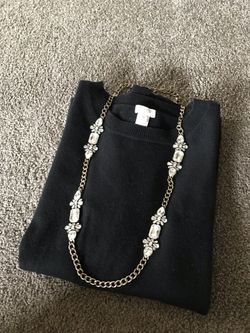 Banana republic crystal necklace