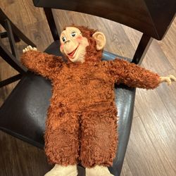 Vintage Plastic Monkey 