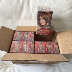 Revlon ColorSilk Beautiful Color permanent hair dye box, shade 54 Light Golden Brown.  