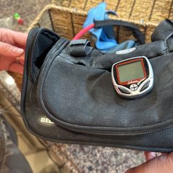 Bike Bag And Speedometer