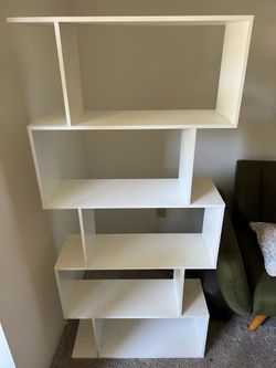 White Book Shelf