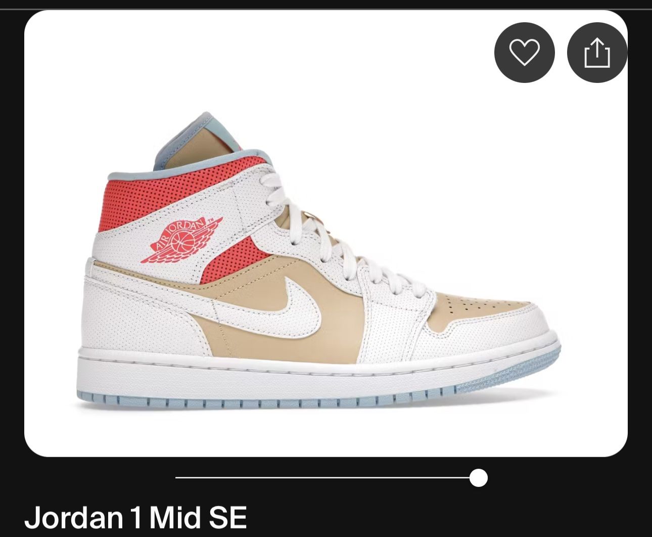 WMNS AIR JORDAN 1 MID SE