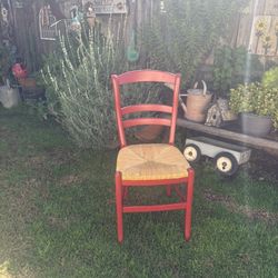 Pottery Barn Wicker Chair