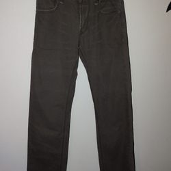 Men's Levi's Tab Twills Slim Straight Brown Pants 