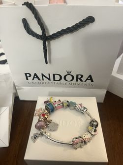 Pandora Bracelet / Charms Included