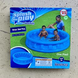 NEW Splash And Play Spaceship Pool