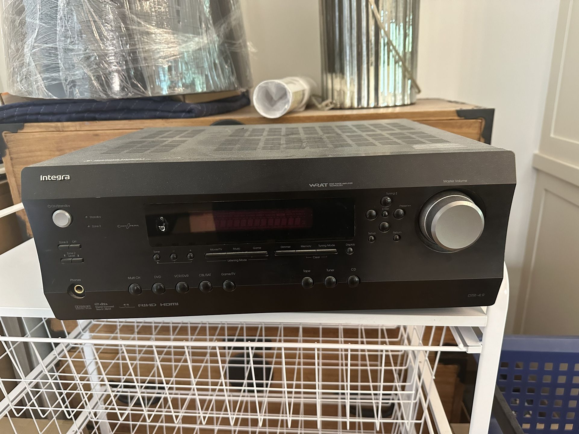 Integra DTR 4.9 AV Receiver HDMI