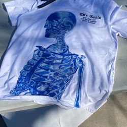 Blue Skeleton T-Shirt