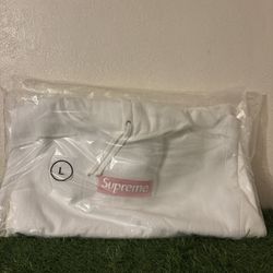 Supreme Box Logo Hooded Sweatshirt (FW25) White