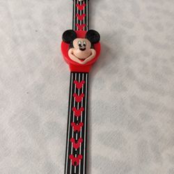 Disney Mickey Mouse Flip cover Wrist Watch Model #DIS3D14 Resin Case & Back