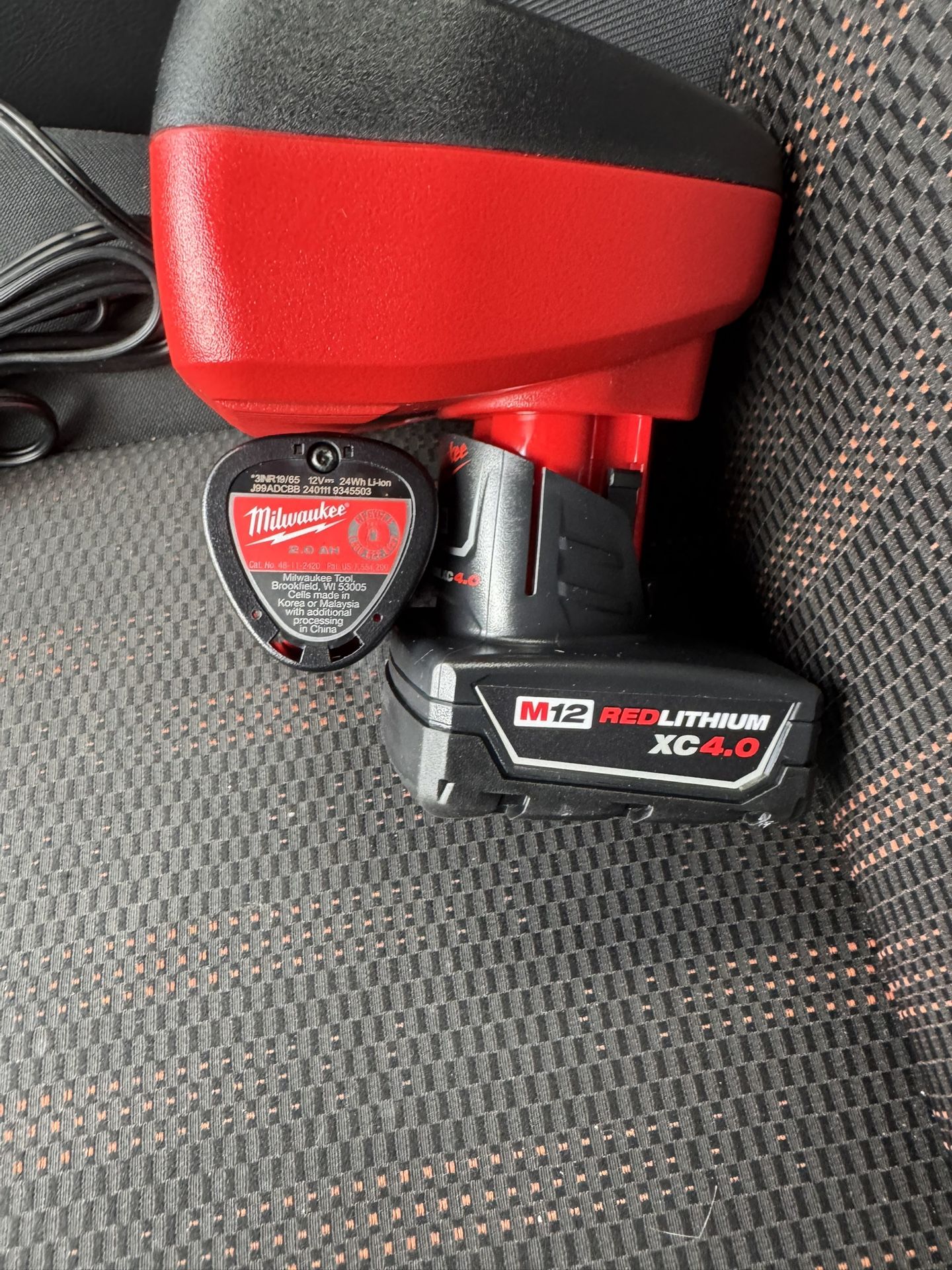 Milwaukee M12 Combo Batteries And Charger New Firm$$$$$
