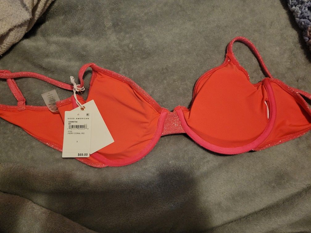 Good American Bikini Top