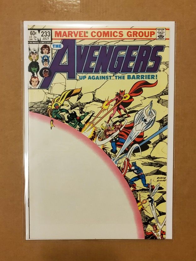 Avengers #233 VF/NM Fantastic Four Appearance Marvel Comics 1983 Bagged Boarded