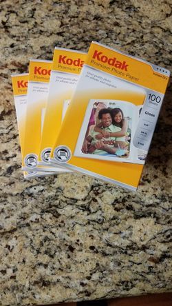(4) 100 SHEET PHOTO PAPER