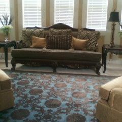 Buy this Sofa! Wood Grain Chenille Fabric 