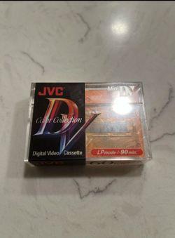 JVC Color Collection MiniDV Tape- NEW Sealed - 60/90 Min DVM60ME