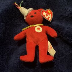 (READ DESC) TY Beanie Baby: Happy Meal 25th Bear