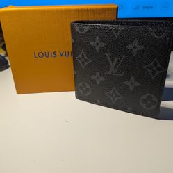 black Louis Vuitton wallet