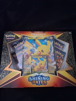 Pikachu V Shining Fates Box Sealed