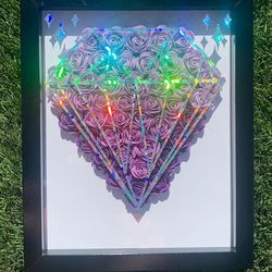 Custom made diamond wall decor