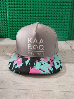 KAABOO Del Mar Snapback Hat Brand New