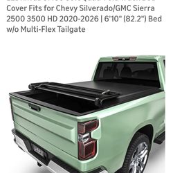 Silverado Soft-Quad FoldTonneau Cover