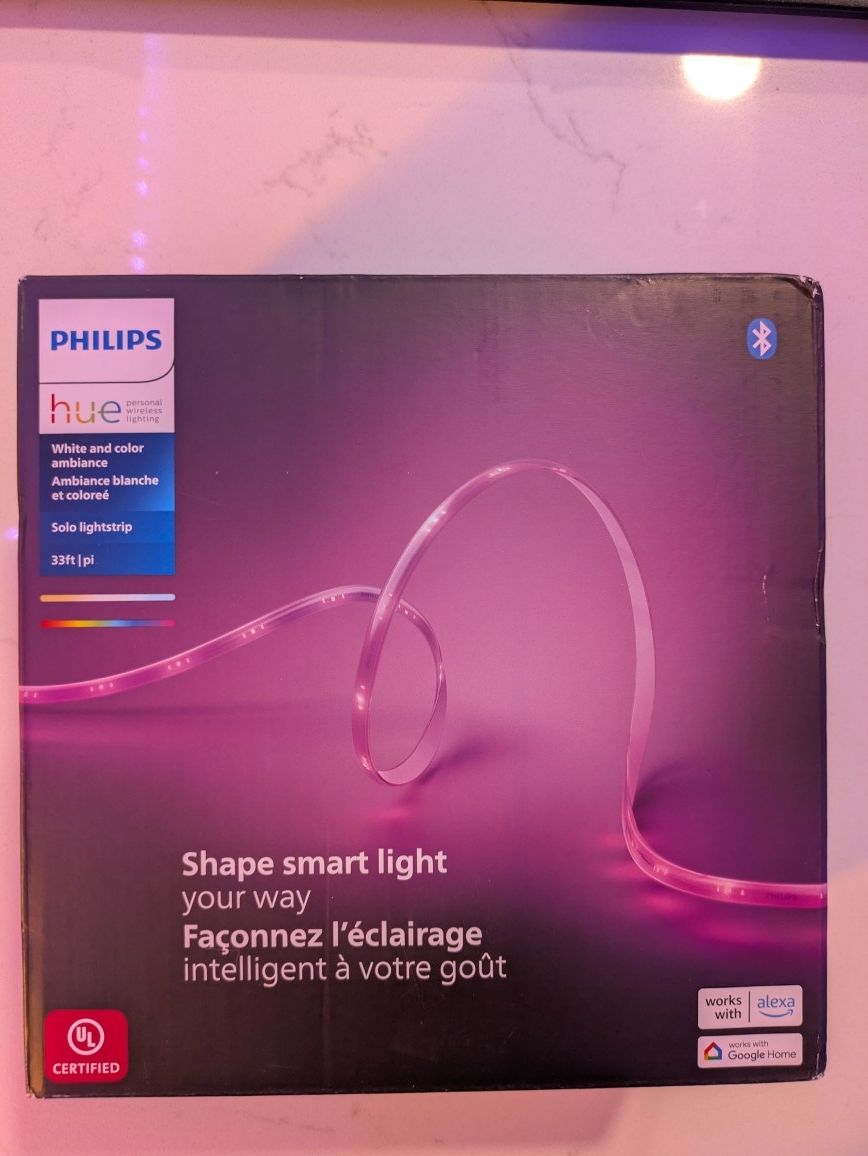 Philips Hue Light Strip 33ft 2 Available Unopened 