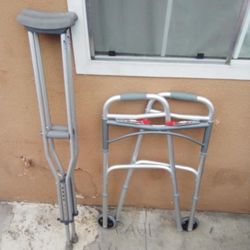 CRUTCHES & WALKER