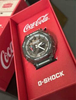 Casio G-Shock Coca Cola Limited Edition Watch New GA-2100CC-3AJR