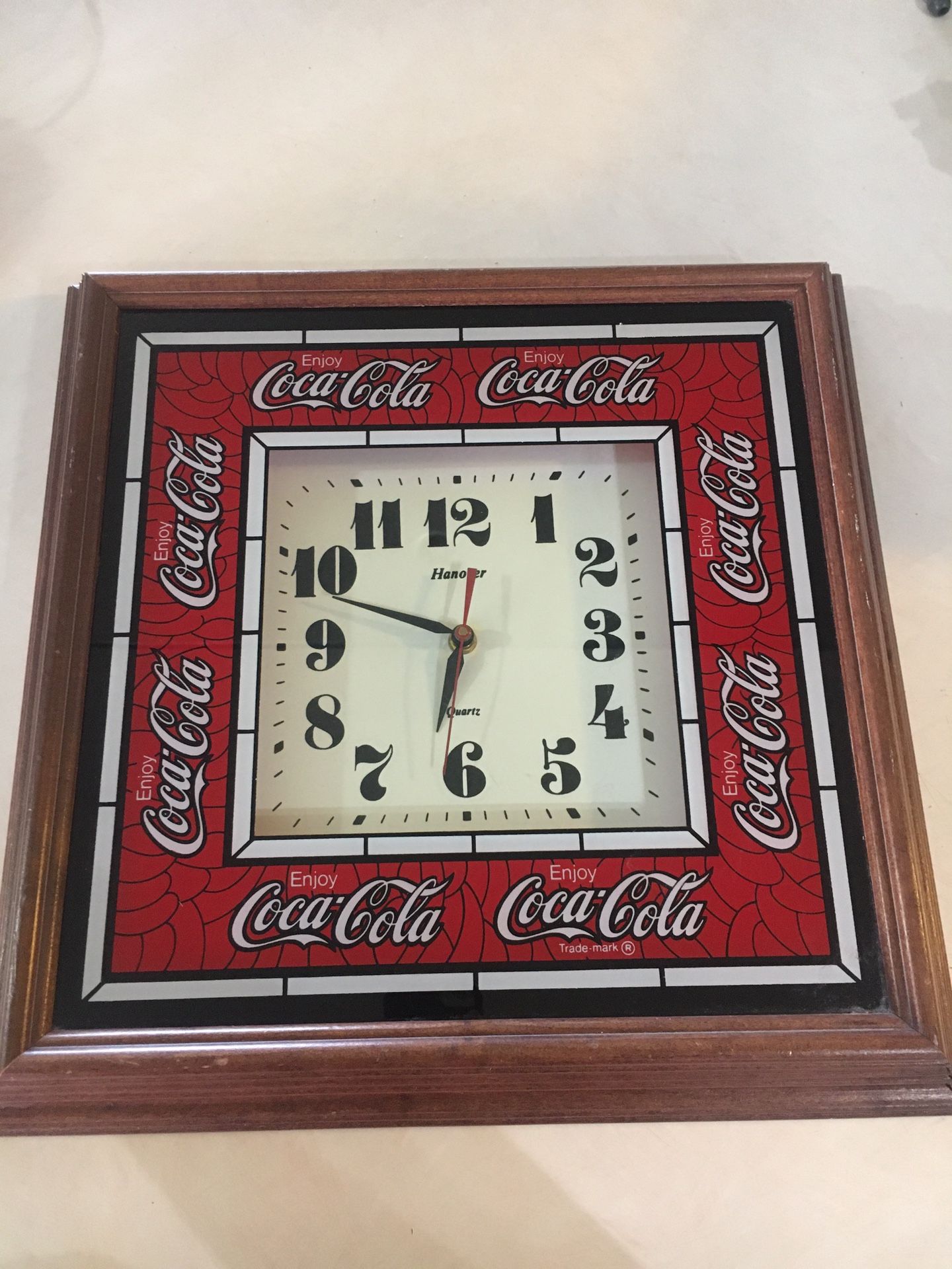 90’s Vintage Coca Cola Clock