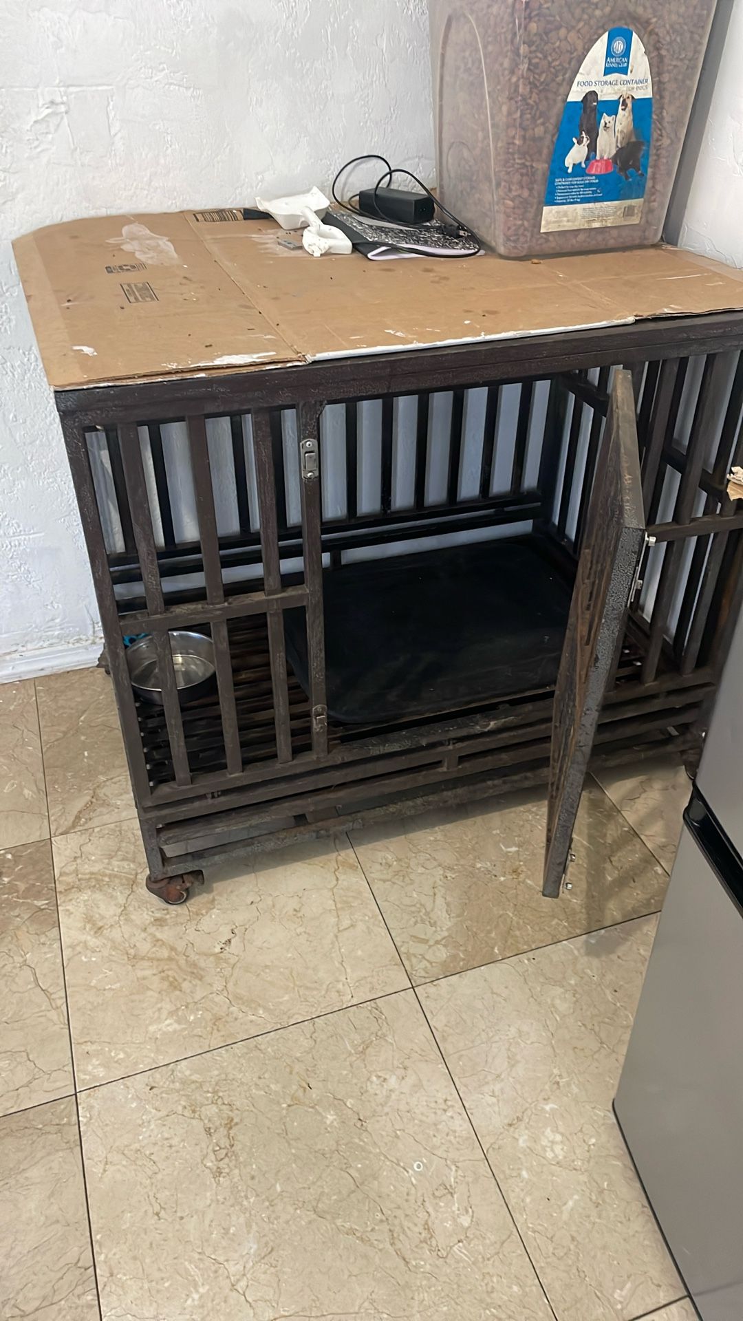 Dog Cage. Iron For Sale