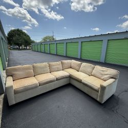 Cream Sectional