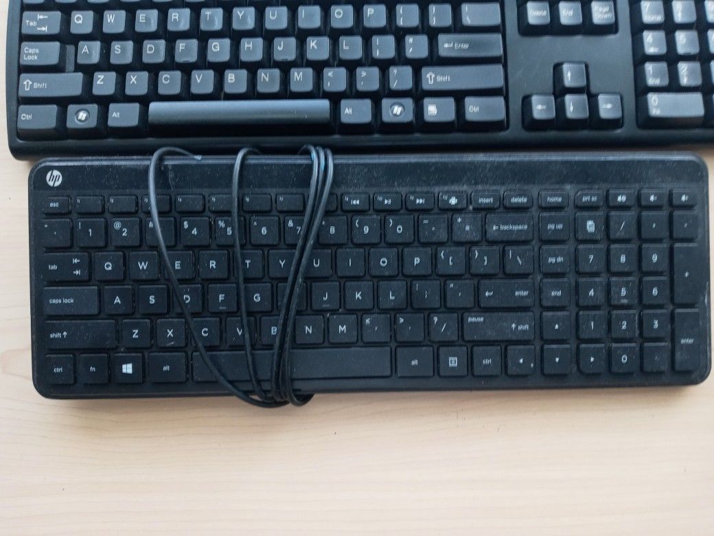 Two HP Keyboards
