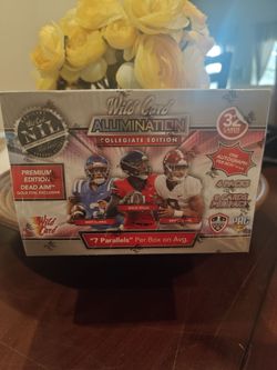 Sealed 2021 Wild Card Alumination Collegiate Edition Football Card Box