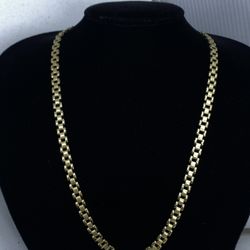 $1875 Yellow Gold Rolex Chain Necklace 